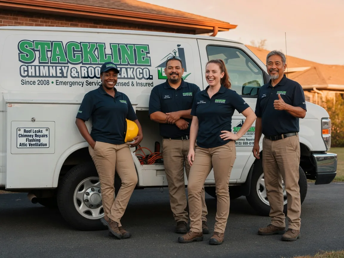 Chimney flashing repair company in Hazen, ND